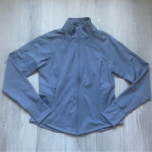 TikTok Trending bbl Jacket - Blue Gray